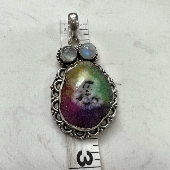 Sterling Silver Gemstone Pendant - Picture 4 of 7